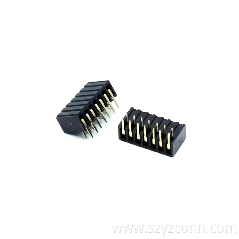 2.0mm Pitch Female Header Dual Row Right Angle H7.2mm 22P-240P (2) 2.0mm Pitch Female Header Dual Row Right Angle H7.2mm 22P-240P (2)